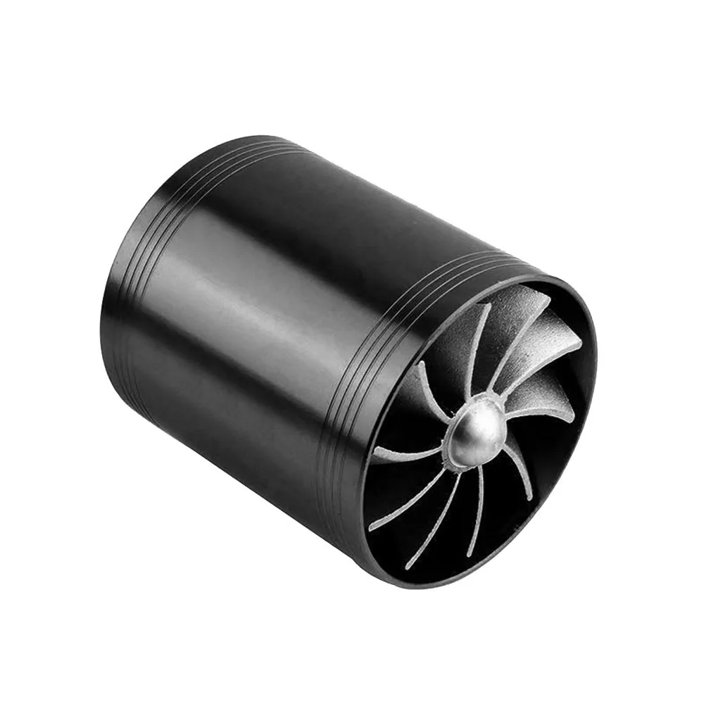 Турбонатор впускного воздуха для автомобиля двойной вентилятор турбина масло