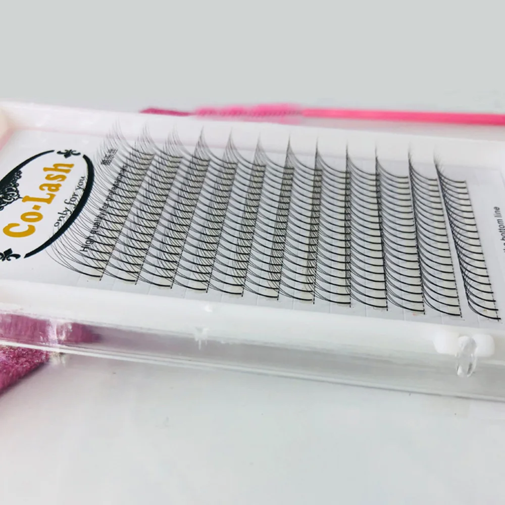 

240pcs Long Eyelash Extensions Natural Fake Eyelashes Faux Eyelash Extensions with Storage Case 8mm