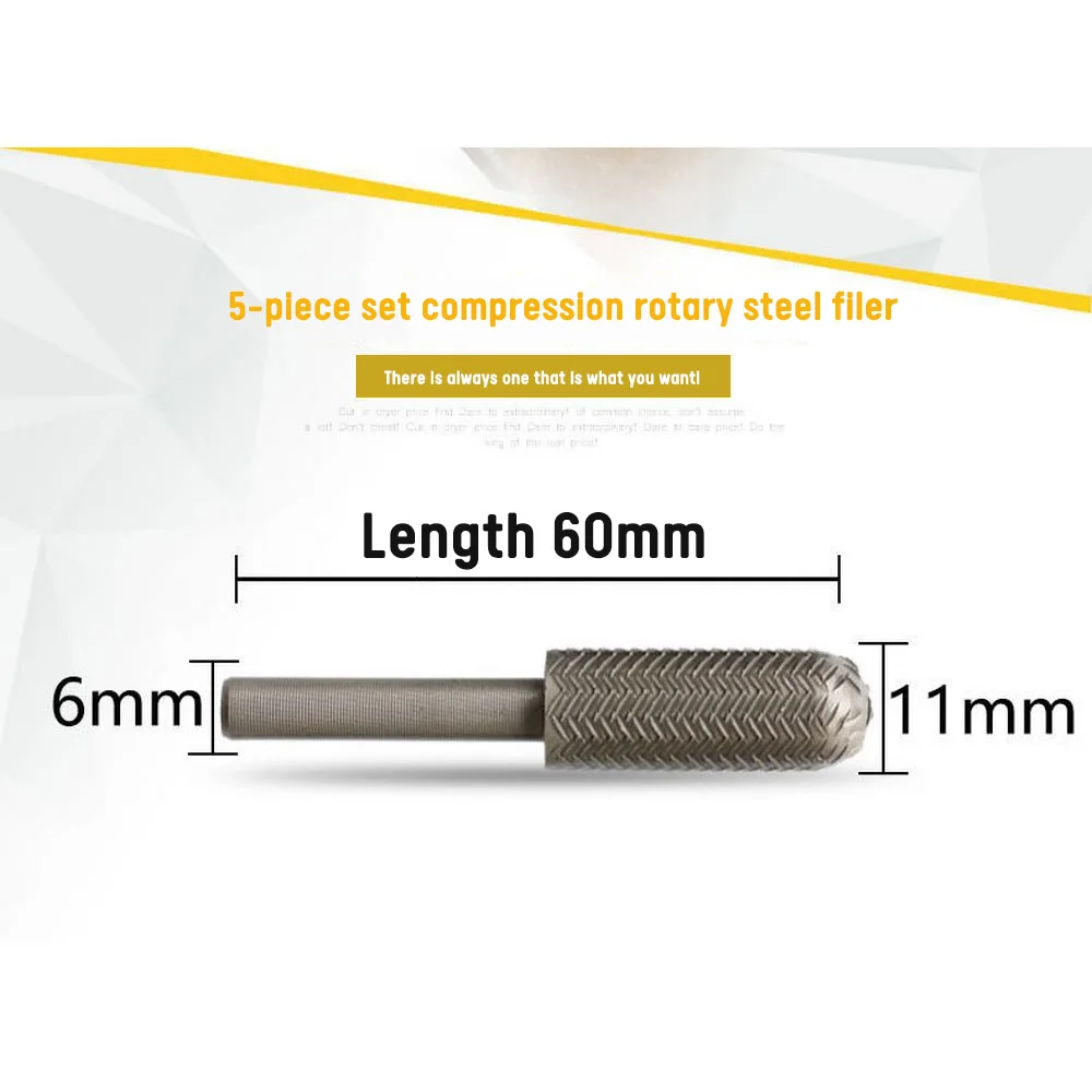 

5pcs/lot Carbide Cutter Rotary Burr Set Cnc Engraving Abrasive Tools Metalworking Milling Polishing Rotary File Burr Multi-tool