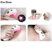 handheld portable handy body pain relief laser therapy device with 808nm and 650nm low level laser rechargeable