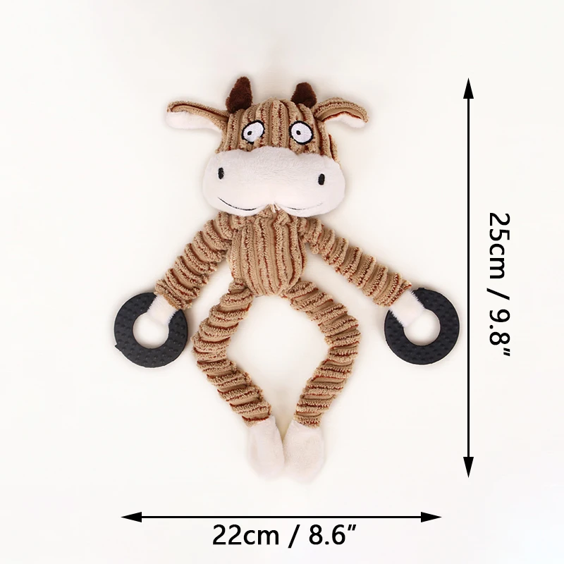 Аксессуары для домашних животных жевательная игрушка в форме животного пищалка