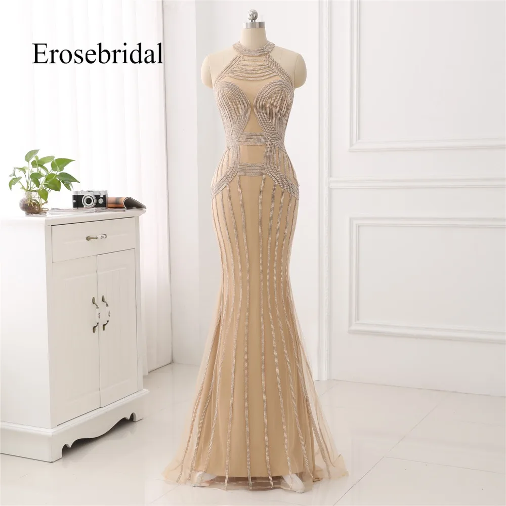 Style 3 Элегантное Длинное Вечернее Платье, новинка года, вечернее платье на бретелях, расшитое бисером, 48 часов, ZC6-2 - Цвет: Style 3