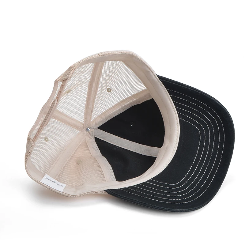 Connectyle Мужская винтажная модная сетчатая Кепка тракер Регулируемая летняя кепка