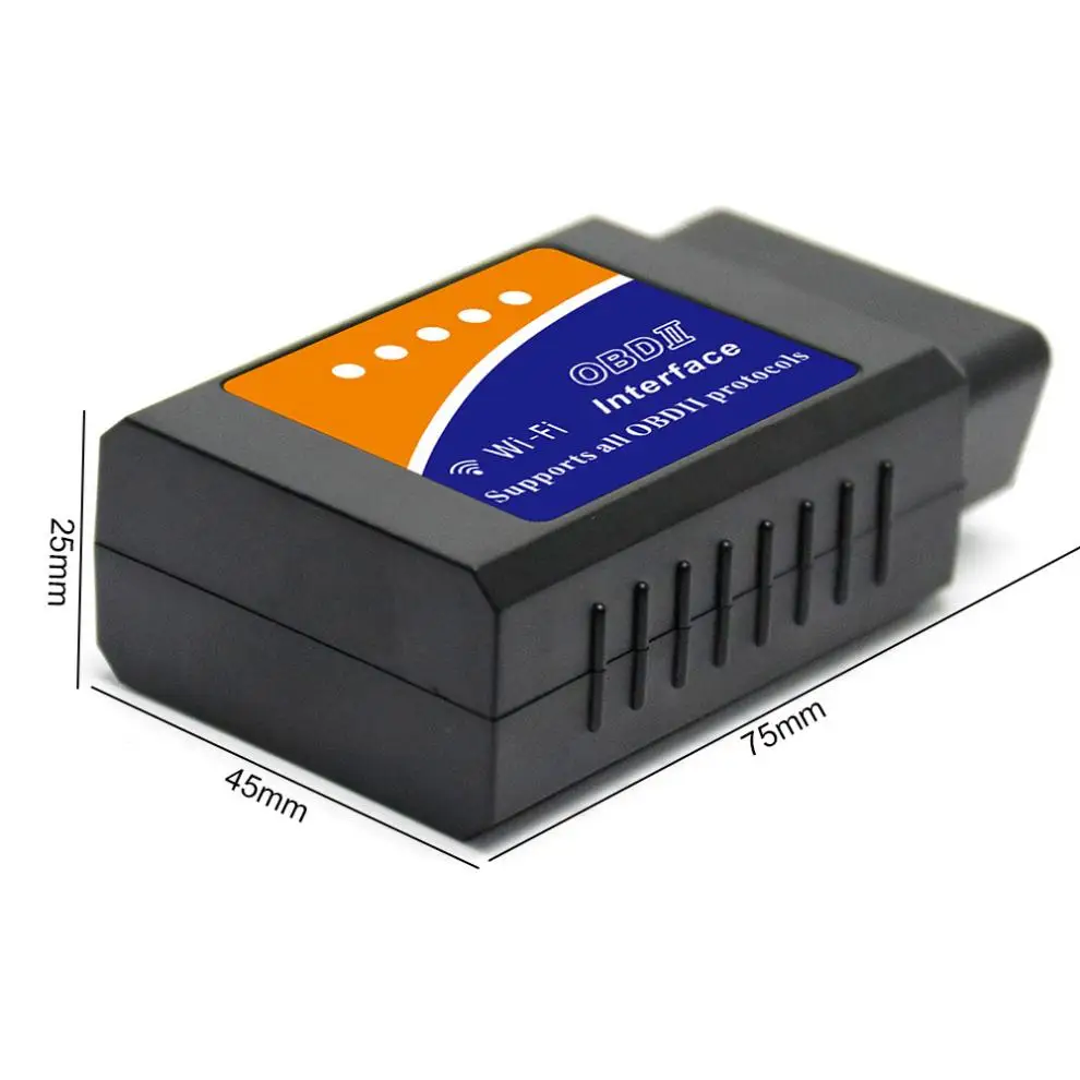 Супер Мини Wi-Fi сканер ELM327 V1.5 PICI8F25K80 беспроводное устройство для чтения кодов OBDII
