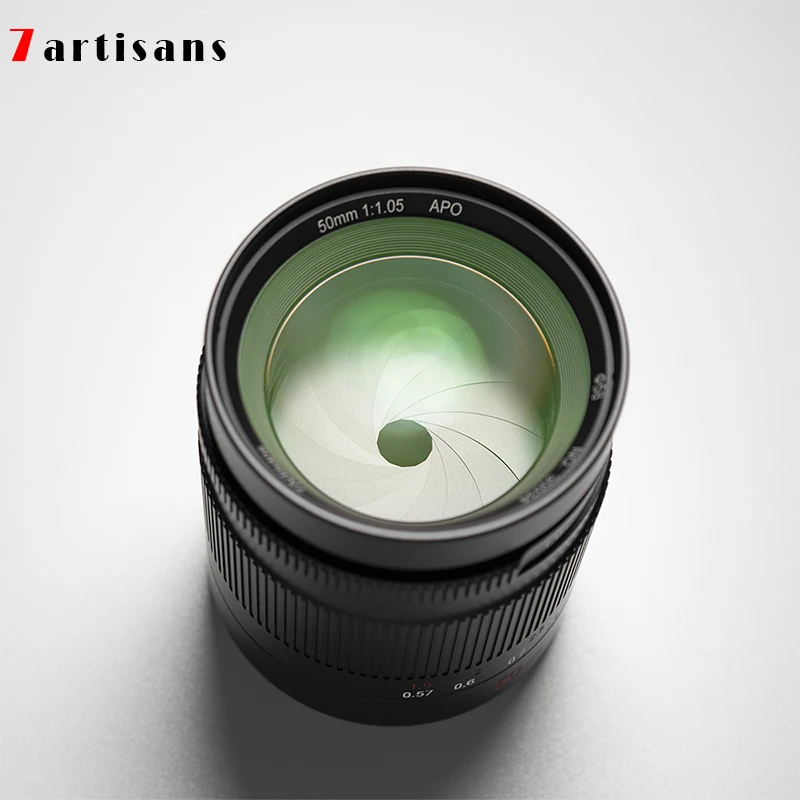 7artisans 50 мм F1.05 Полнокадровый портретный объектив с большой диафрагмой для Leica T TL