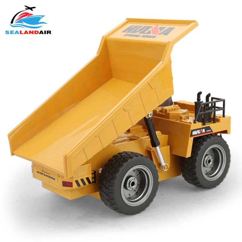 2 4G 6CH 1:18 игрушка RC Truck 6 канальный пульт дистанционного управления сплав самосвалы