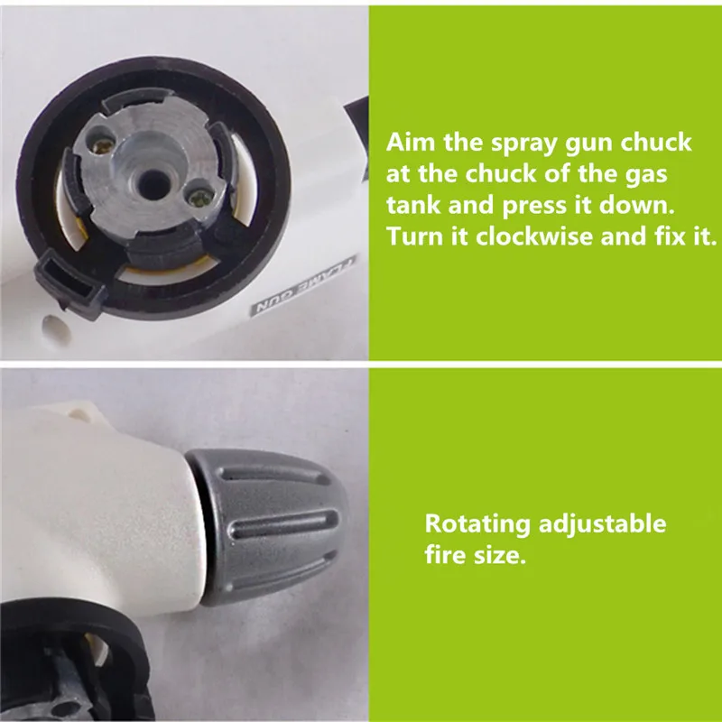 Наружная Портативная Бутановая горелка газовый фонарь Пламенный пистолет для