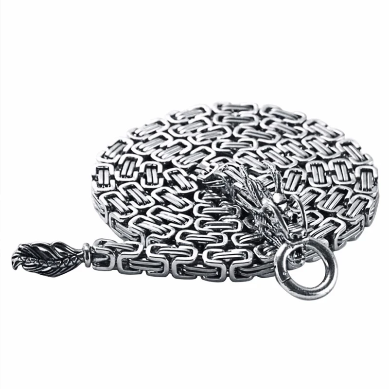 

101cm EDC Stainless Steel Self Defense Dragon Hand Bracelet Tactical Whip Corrosion Resistance Outdoor Protection Waist Hanging
