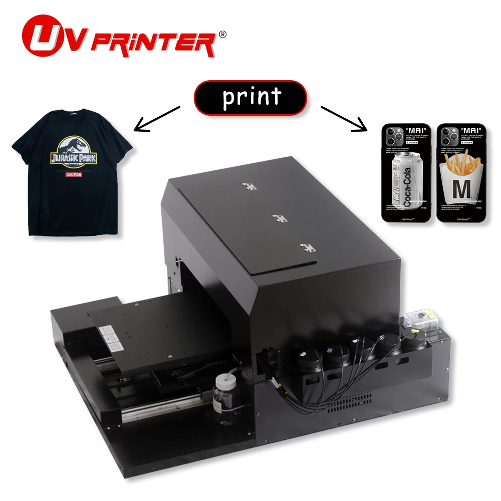 Portable printer small home multi-function flatbed and cylin