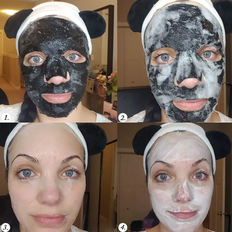 Detox кислородная пузырьковая маска Корейская Косметическая увлажняющая с