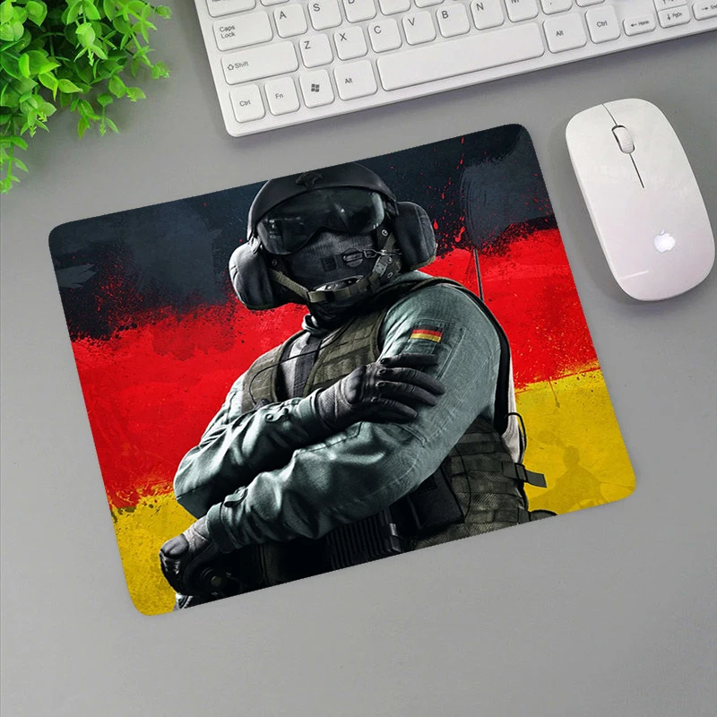 

Cheap Gaming Laptop Gamer Mouse Mats Table Pads Mouse Pad Rainbow Six Siege Gamer Accessories Csgo Deskpad Mousepad Anime Mice