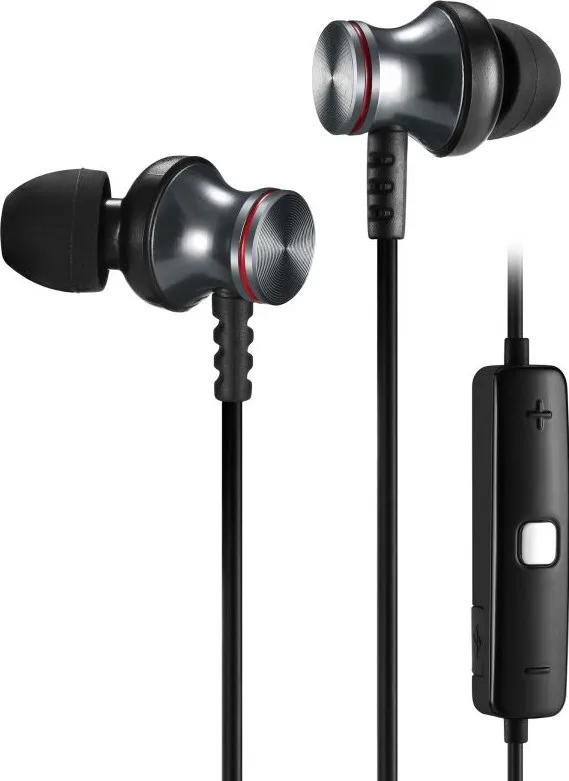 Гарнитура вкладыши Digma BT-02 Magnetic серый беспроводные bluetooth шейный обод (E708BT GREY) |