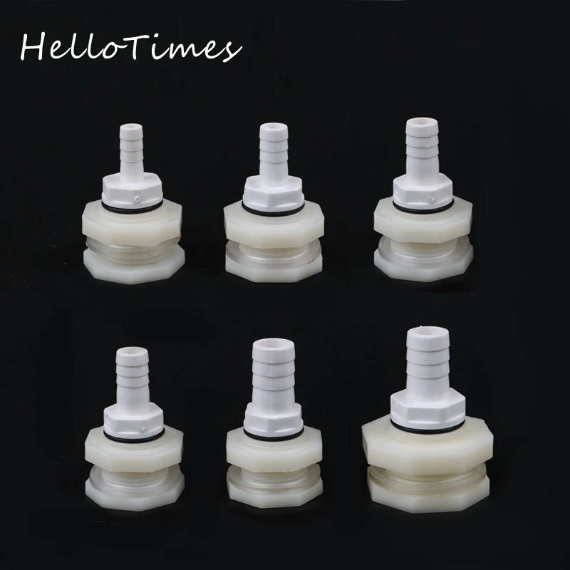 1 комплект ABS 1/2 &quot3/4&quot до 8 10 12 16 мм аквариумные соединения для аквариумных