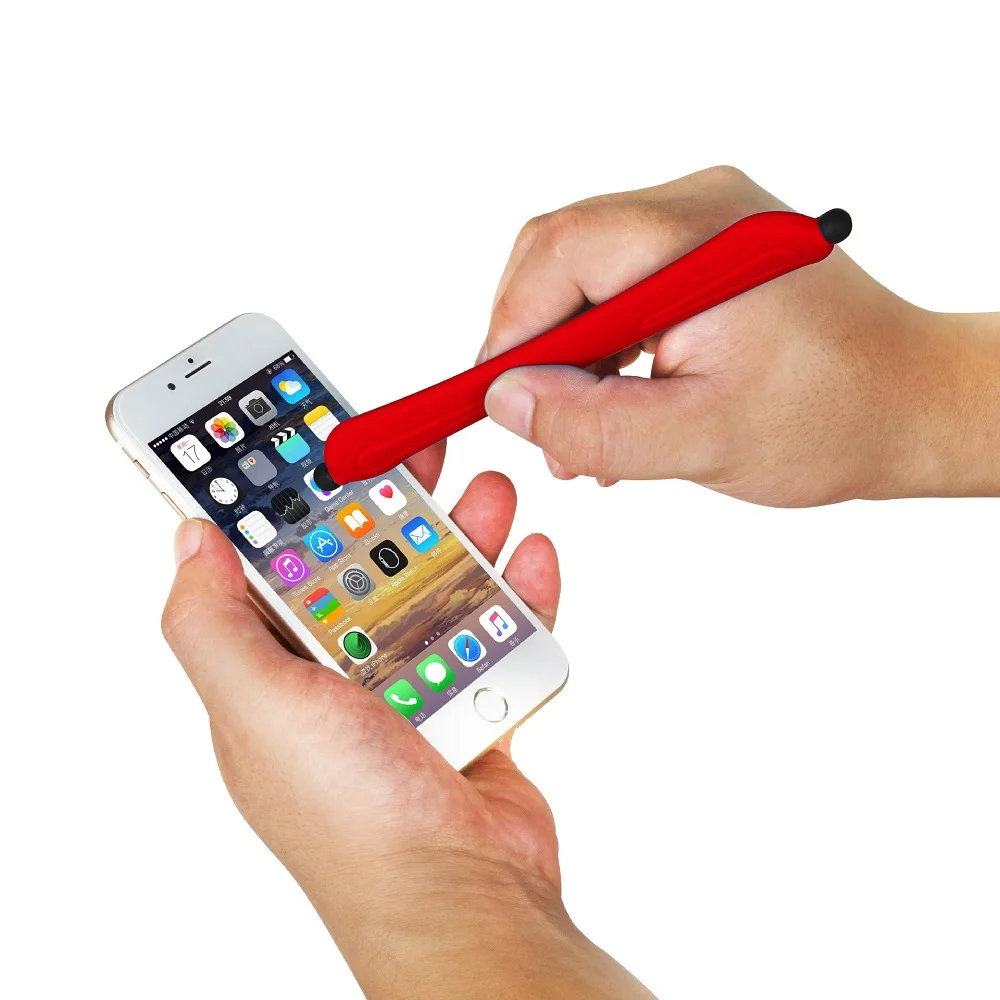 Браслет Силиконовый сенсорный экран ручка для iPhone iPad импортированный стальной