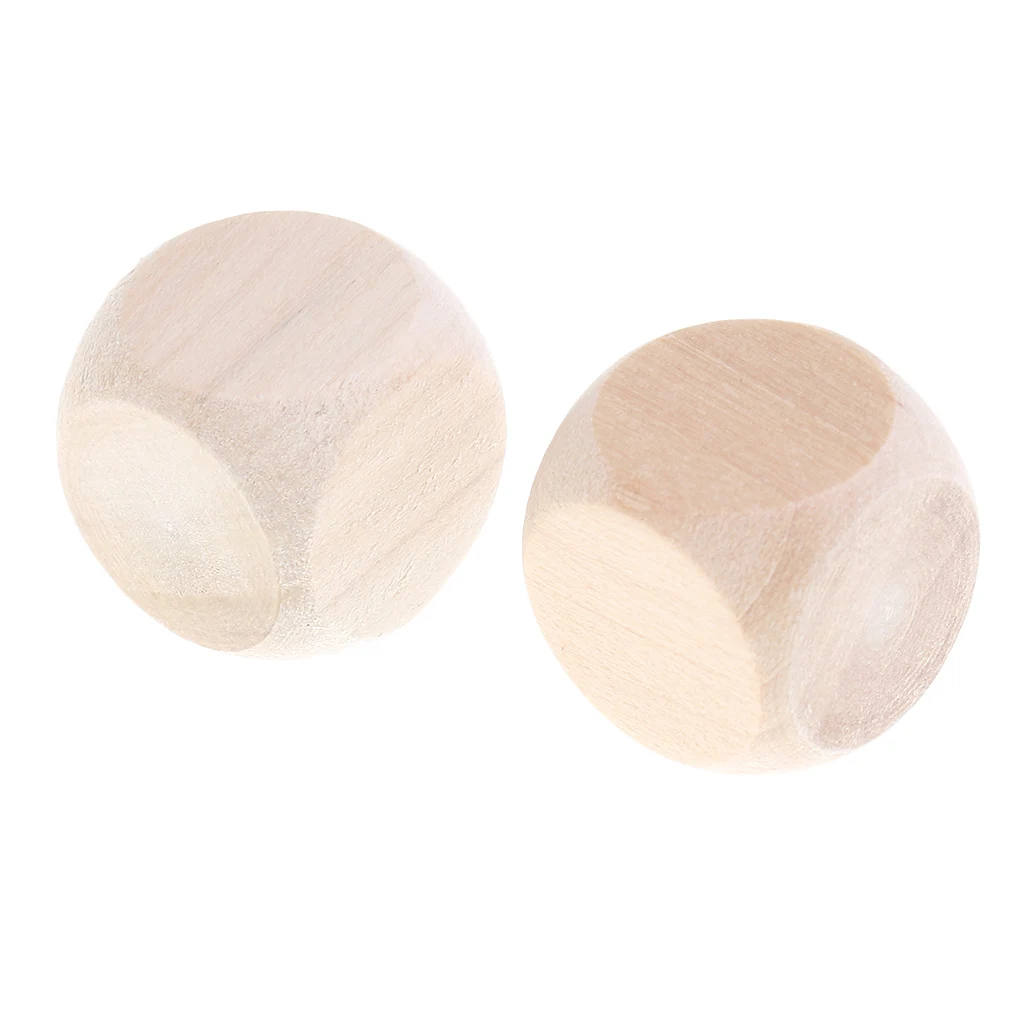 

Pack of 50 Opaque Blank 6 Sided Dice Die 0.78inch for for Role Play MTG Game Parts