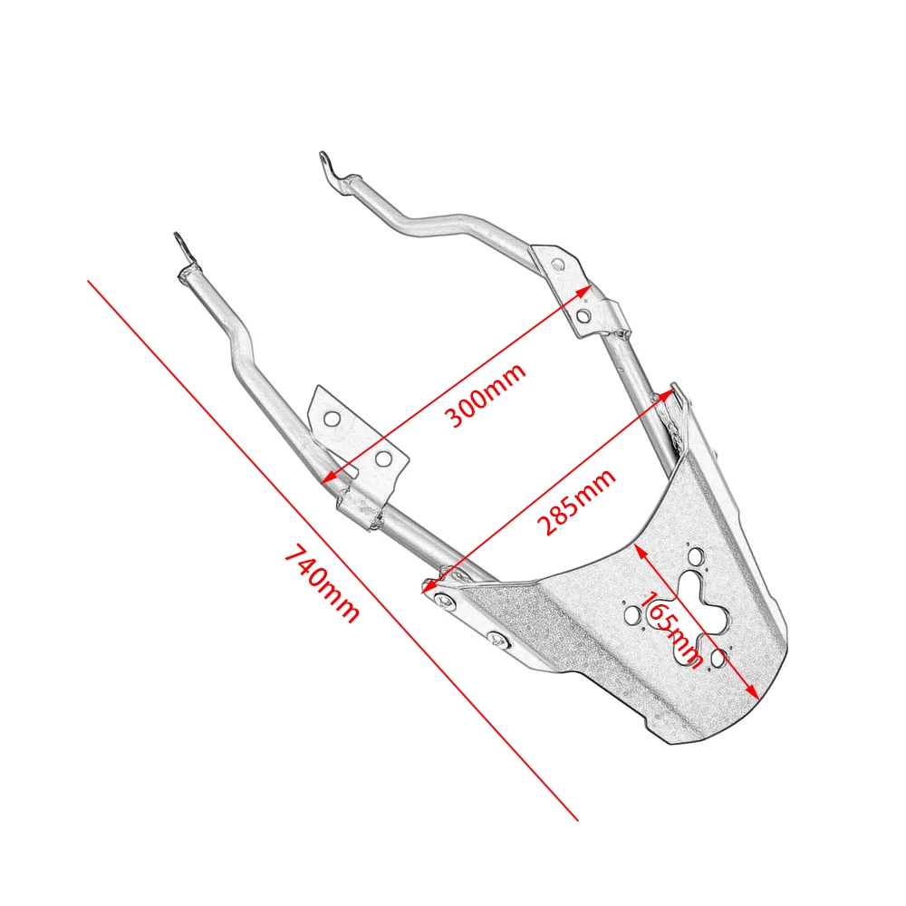 Задняя багажная полка для мотоцикла стойка верхний кронштейн крыльев поддержка
