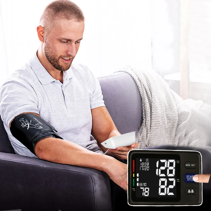 

OEM LED Blood Pressure Monitor Sphygmomanometer Pressure Meter Tonometer