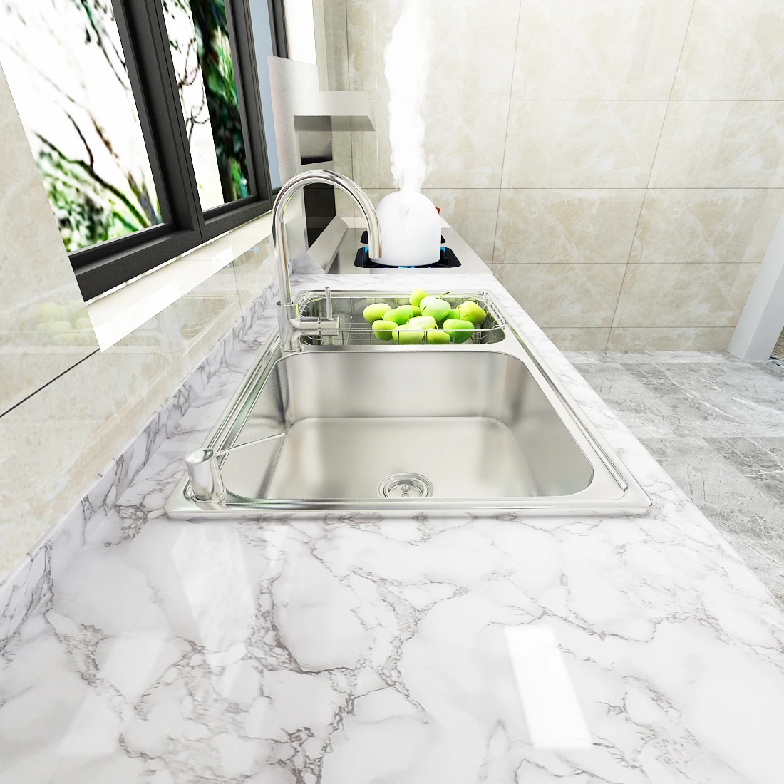 Виниловые самоклеящиеся обои с мраморной декоративной пленкой бумажные