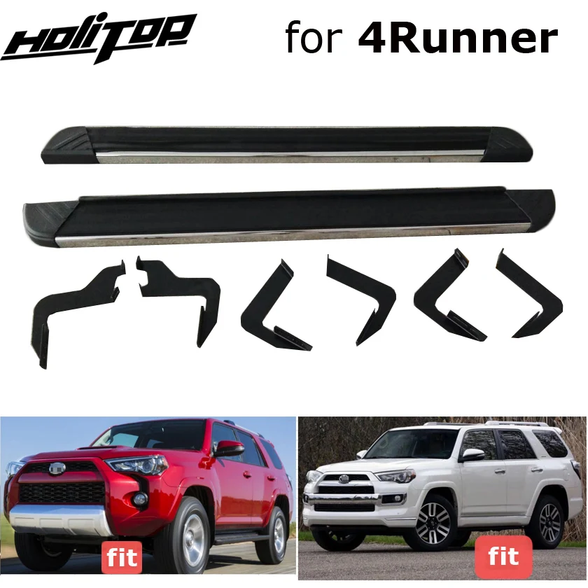 Подножка nerf bar side step для TOYOTA 4runner 2014 2019 утолщенная Базовая пластина специальная