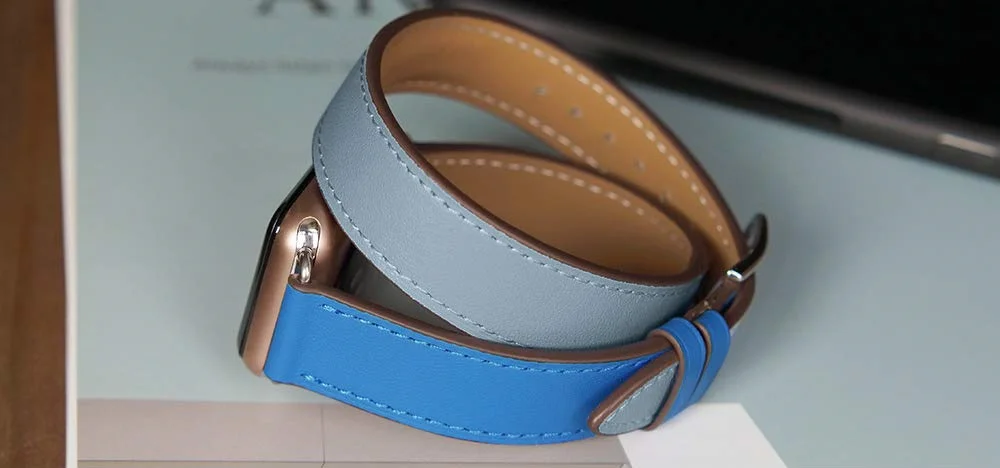 Кожаный ремешок для apple watch band 42 мм 38 мм iWatch band 44 мм 40 мм двойной походный браслет ремешок для часов apple watch 4 3 21 аксессуары