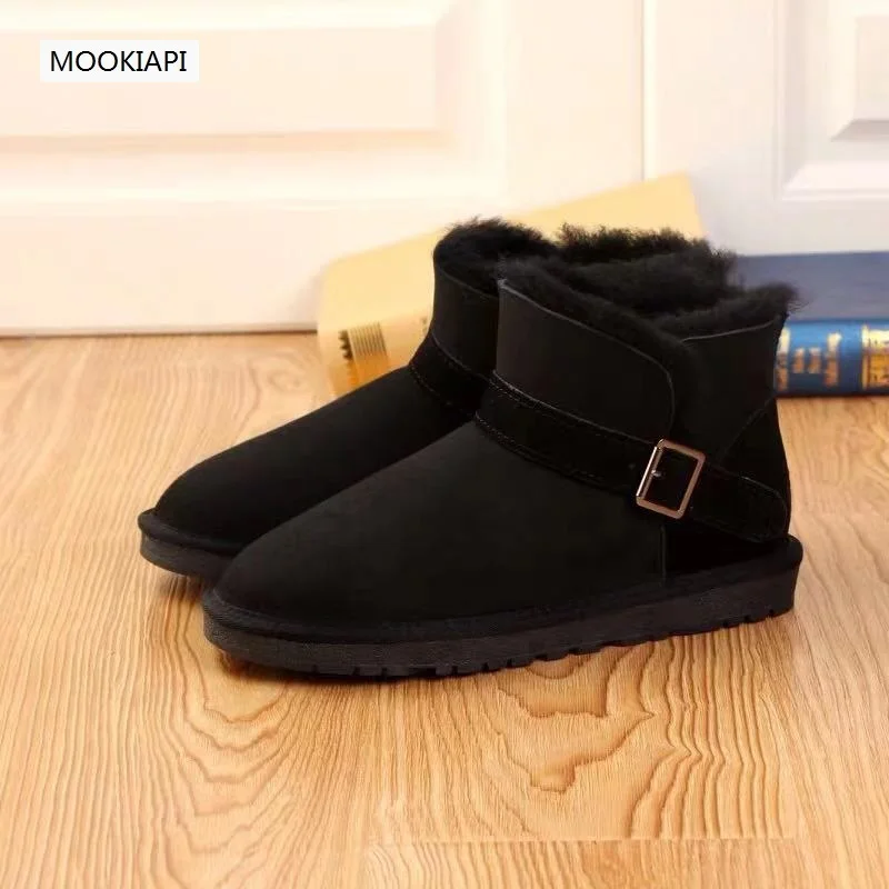 Австралийские высококачественные мужские зимние ботинки в 2019 году настоящая