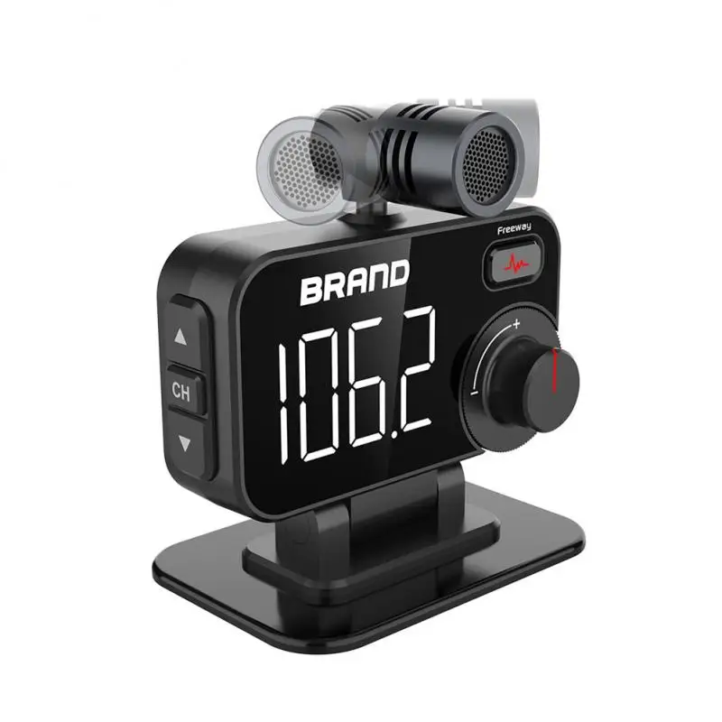 29W Bluetooth 5.0 Car Kit FM Transmitter MP3 Player Lossless Music Play QC3.0 Fast Charge With Micro Noise Reduction Call | Автомобили и
