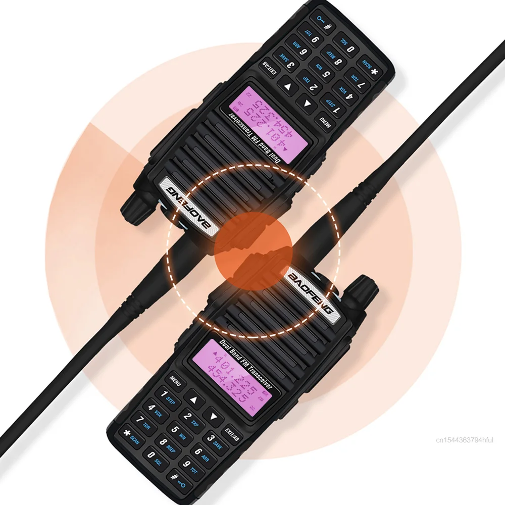 Портативная рация Baofeng UV82 высокой мощности двойной PTT двухсторонний