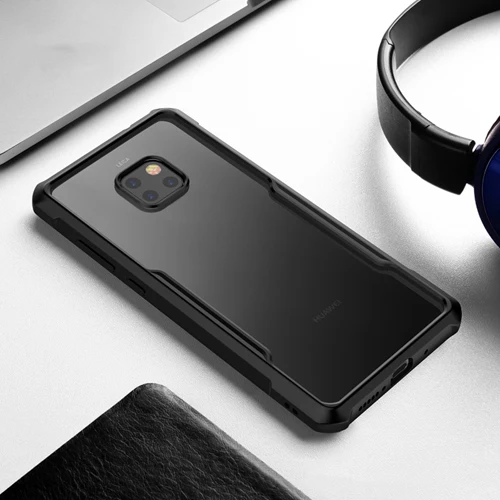 Black Case Для huawei mate 30 Чехол Coque Hot XUNDD подушки безопасности противоударный прозрачный защитный задний Чехол для mate 20 чехол Capa для mate 20X Funda - Цвет: Black Case