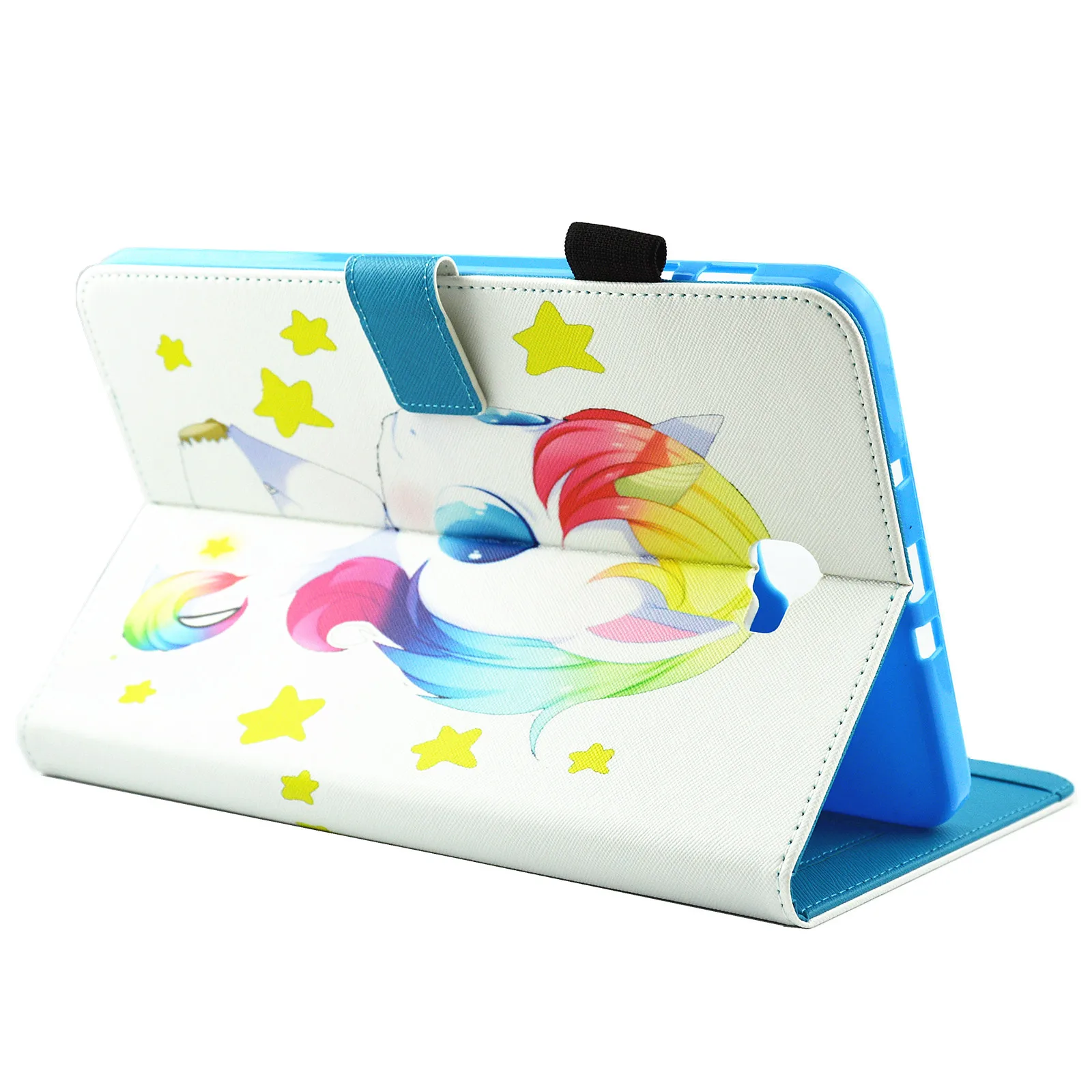 Cartoon h Folding Flip PU Leather Cover Case for Samsung Galaxy Tab A 10.1 T585 T580 T580N Cases | Компьютеры и офис