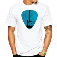 guitar pick full silhouette mens t shirt guitarist bass music acoustic free shipping tee shirt