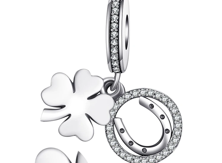 Jewelrypalace Luck вокруг очарование Браслеты 925 серебро