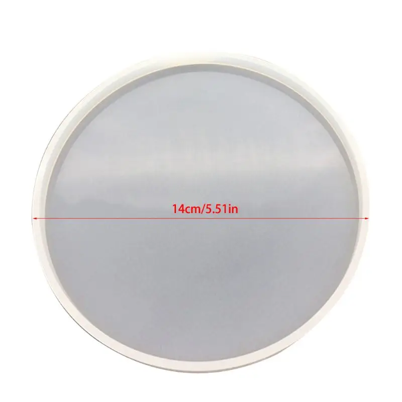 

(4 pieces) round silicone mold with crystal drop glue