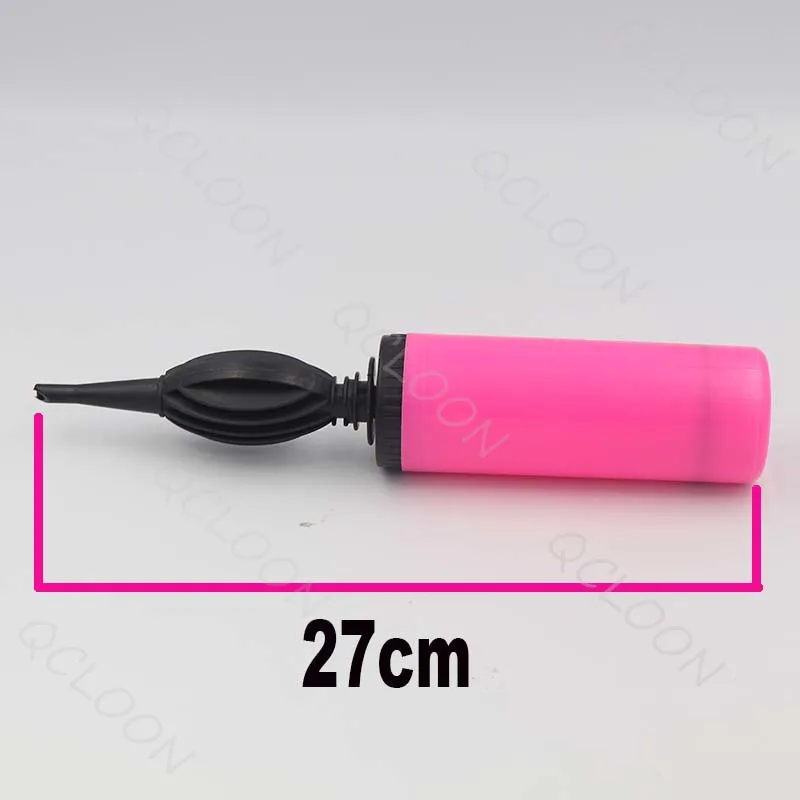 

1 PCS Balloon pump Mini Plastic Hand Held Ball Party Balloon Inflator Air Pump Portable Useful Balloon Decoration Tools