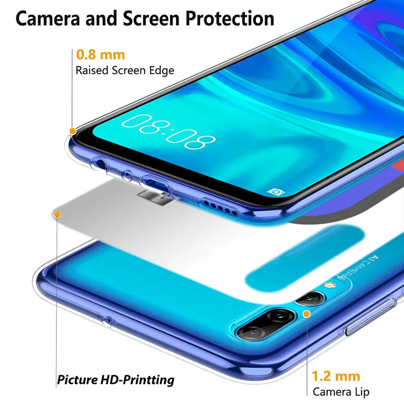Силиконовый чехол для Honor 8 8A Prime 8X MAX 8C 8S 7A 7C 7S Play 3E V9 Pro | Мобильные телефоны и