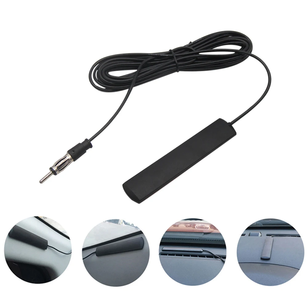 

Universal Auto Car Radio FM Antenna Signal Amplifier For Vehicle Truck Motorcycle Boat Aerials Signal Enhance Devices
