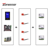 zonestar z9 upgrade kit tft lcd tmc2208 tmc2209 silent step motor drivers filament sensors magnetic hotbed sticker glass