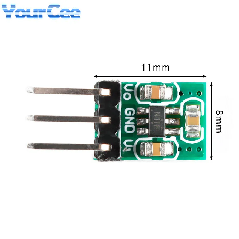 5 шт. мини DC-DC Автоматический Бак Boost регулируется Мощность модуль 1 8 V 3В 3 7 5V до Шаг