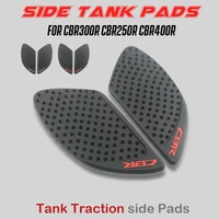 motorcycle anti slip tank pad sticker pad side gas knee grip protector for for honda cbr250r 2010 2013 cbr300r 2014 2015