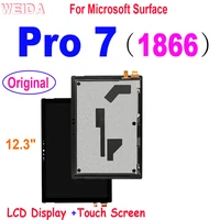 12 3 original for microsoft surface pro7 pro 7 1866 lcd display touch screen digitizer assembly for microsoft surface pro 7 lcd
