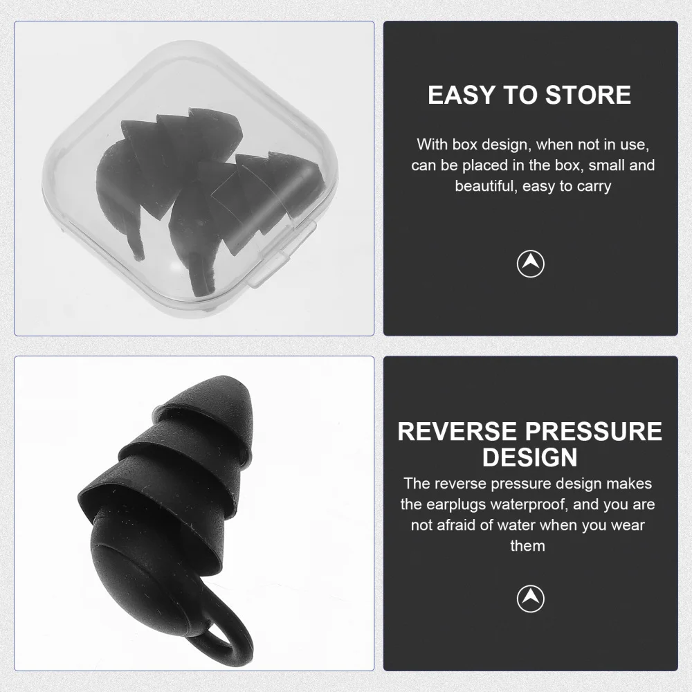 

1 Pair Creative Sleeping Noise Canceling Earplugs Sound Insulation Earplugs
