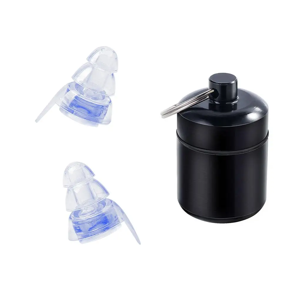 

1Pair Silicone Noise Isolation Earplugs For Sleeping Study Concert Hearing Protection Noise Cancelling Sports Swimming Ear Plugs