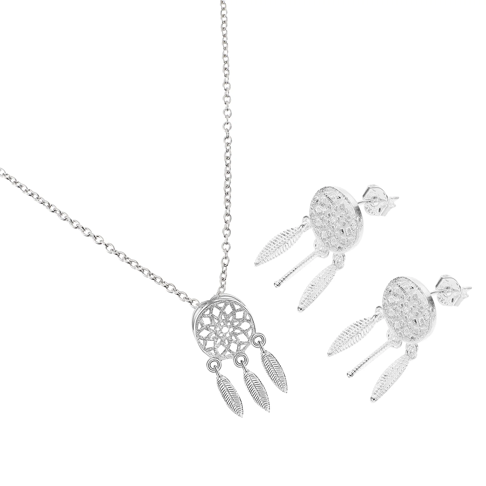 

Комплект из колье и серёг «Ловец снов»