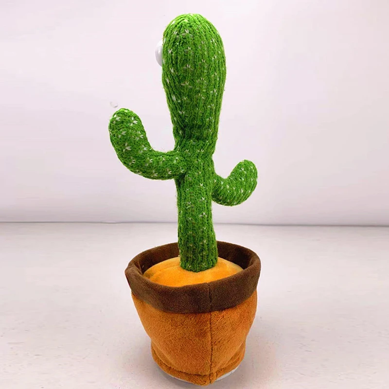 Cactu танцующий автомобиль с встряхивающейся головкой украшение на батарейках/USB