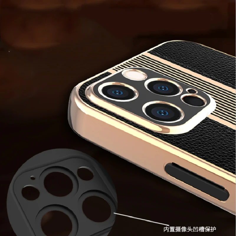

2021 new mobile phone protective case for huawei mate30 40 pro electroplated sports car-type protective case