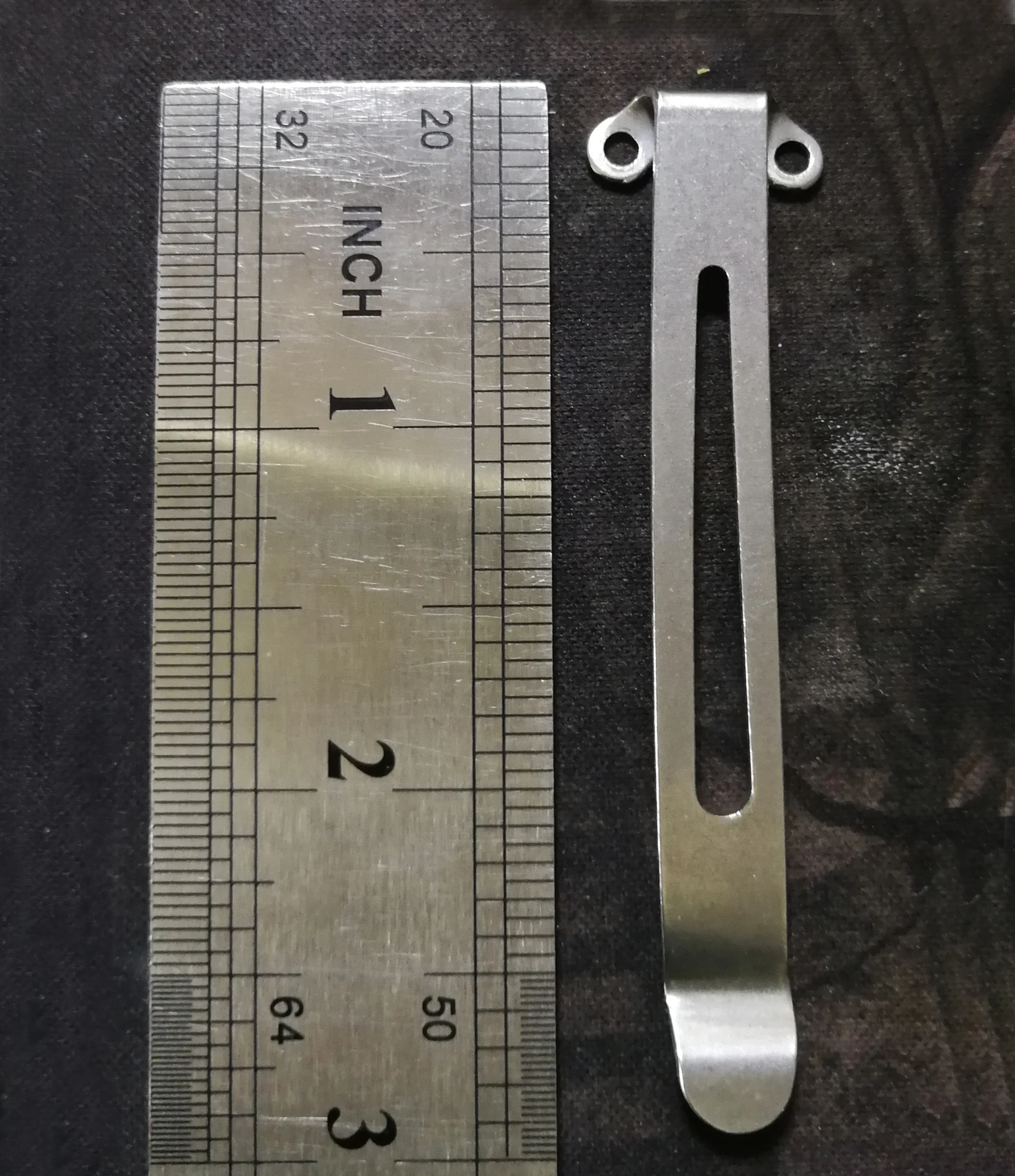 Карманная клипса 73 мм * 13 (расстояние между отверстиями) складные ножи зажим для