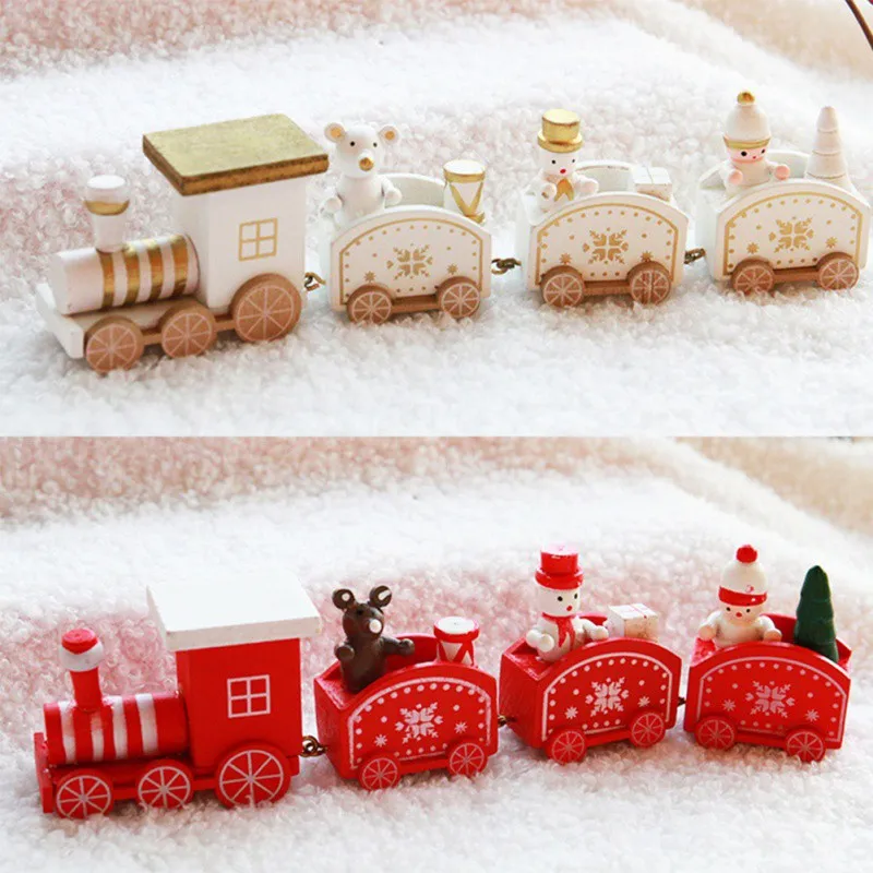 2020 новый год домашний маленький поезд для детей подарок милый Рождественские