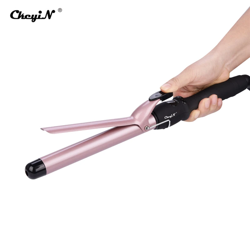

30 Groups Temperature Setting Electric Hair Curler Long Curling Tong Wand 13-38mm Professional Hair Curling Iron LCD Screen 31