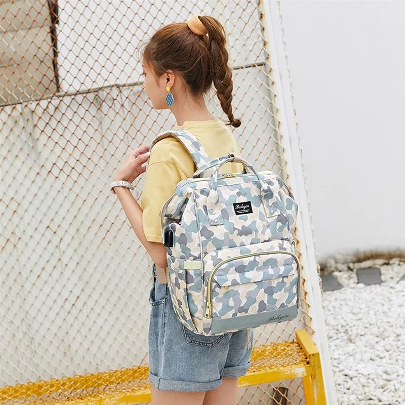 

Diaper Baby Care Diaper Bags Nappy Bag Backpacks Mommy Maternity Bags Baby Stuff Bag Travel Backpack Baby Essentials Bb50