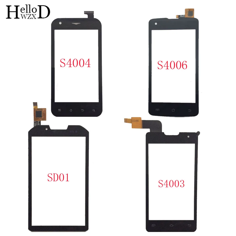 

Mobile Touch Screen Panel For DNS SD01 S4003 S4004 S4006 Touch Screen Digitizer Panel TouchScreen Parts 3m Glue Wipes