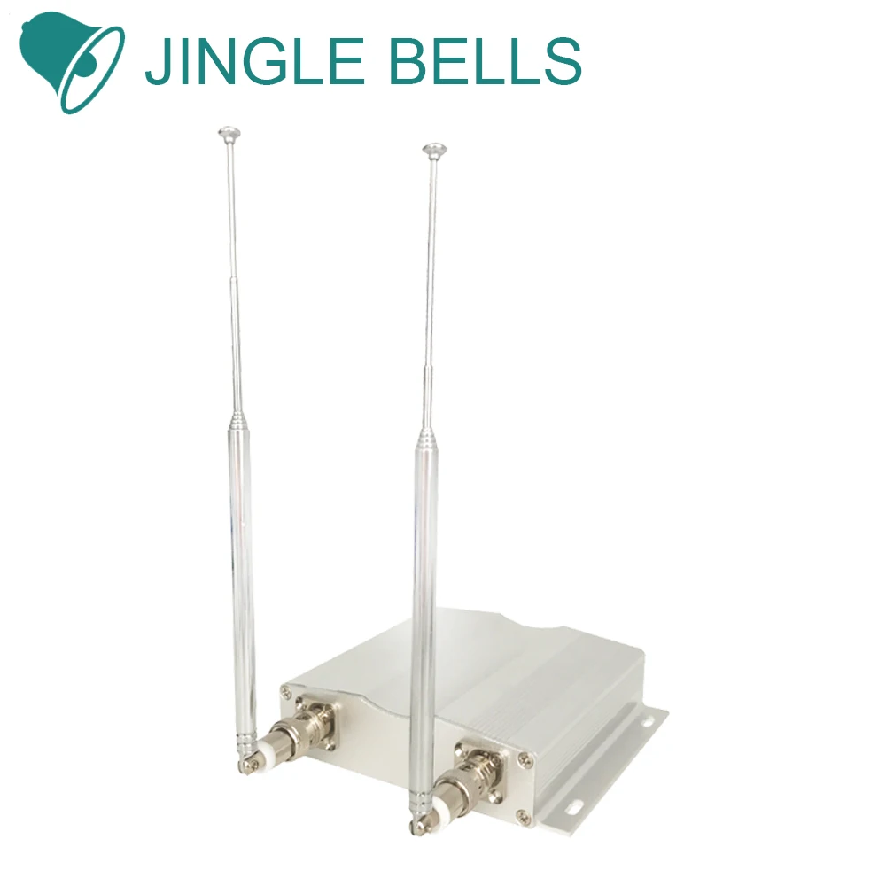 JINGLE BELLS Wireless Booster Enhanced Signal Repeater Amplifier in Silver Color Enlarge the Transmission Distance